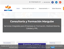 Tablet Screenshot of margube.com